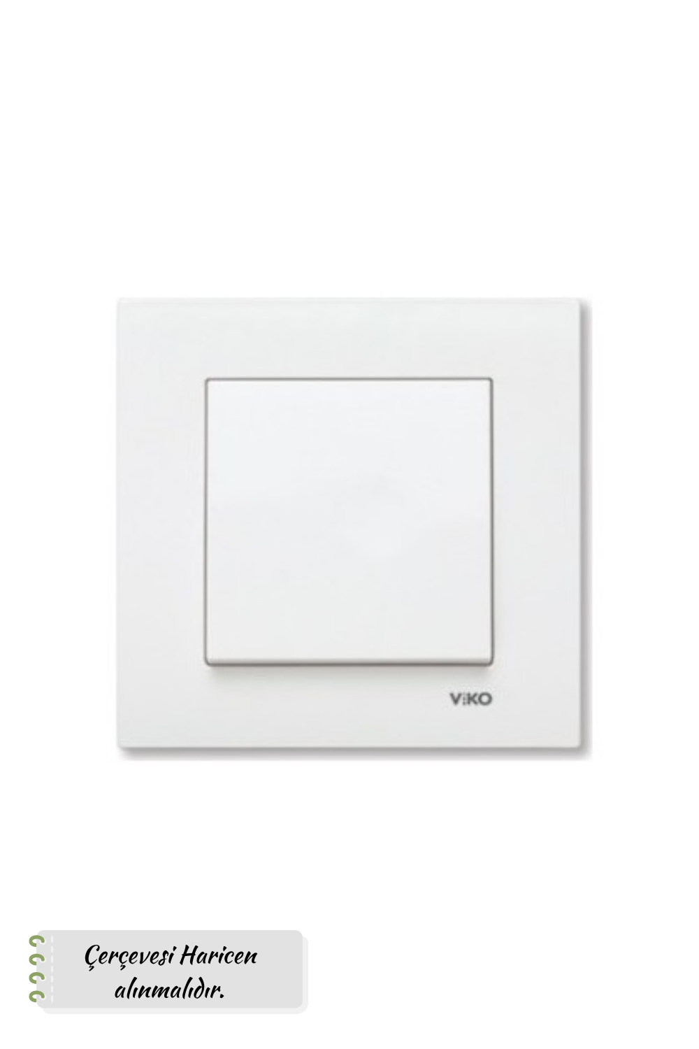 Viko Karre Modeli Tekli Anahtar