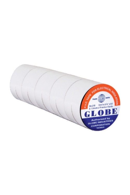 Globe Elektrik Izole Bant Beyaz 10 Adet