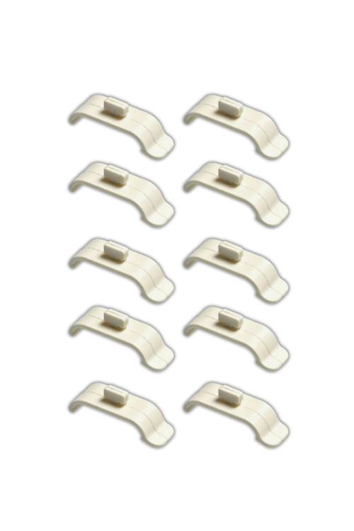 Vela Zebra Ve Stor Perde Montaj Aparatı Takmatik - Portray 10 adet ( Dar Kasa- 3,5 cm )