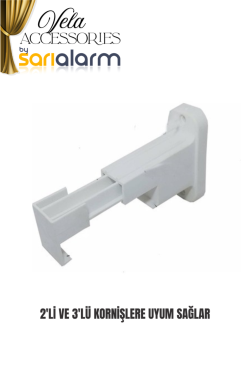 Alternative view of Korniş L Ayak Duvara Tutturma Aparatı