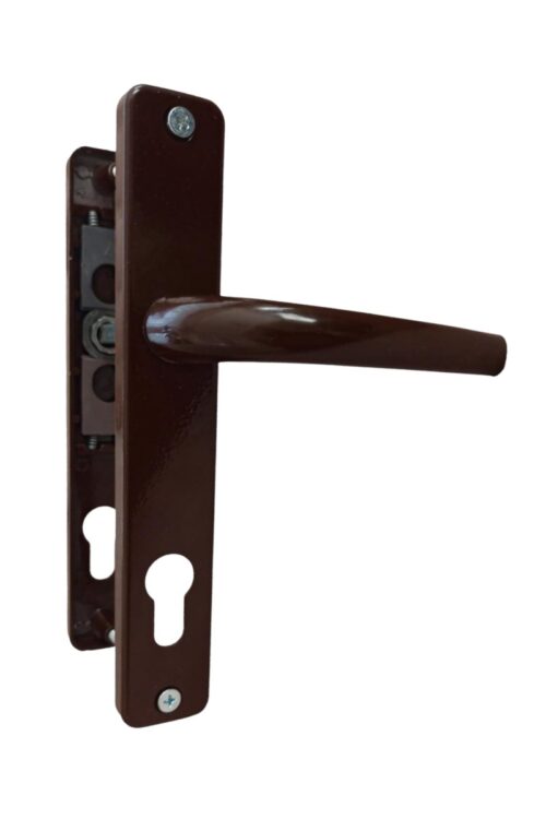 Pvc Kapılar İçin Metal Kapı Kolu Koyu Kahverengi