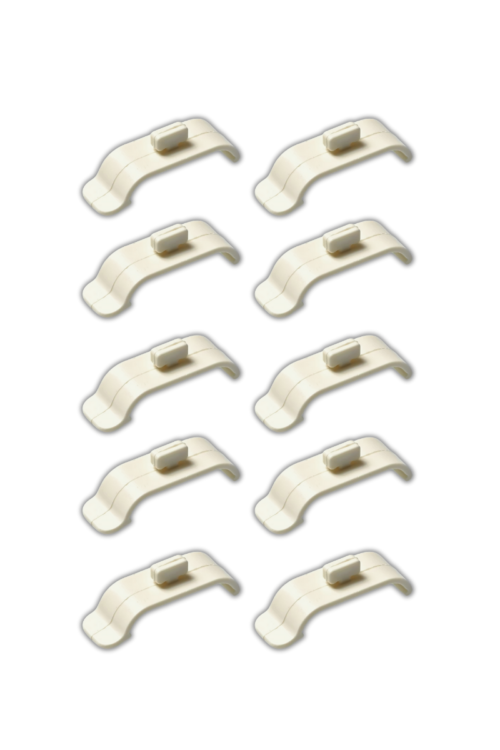 Vela Zebra Ve Stor Perde Montaj Aparatı Takmatik - Portray 10 adet ( Geniş Kasa- 4,5 cm)