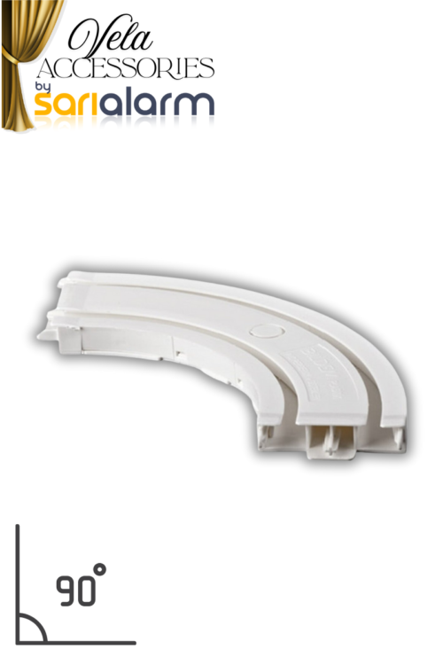 Alternative view of 2 Raylı Korniş Tam Dönüş 90°