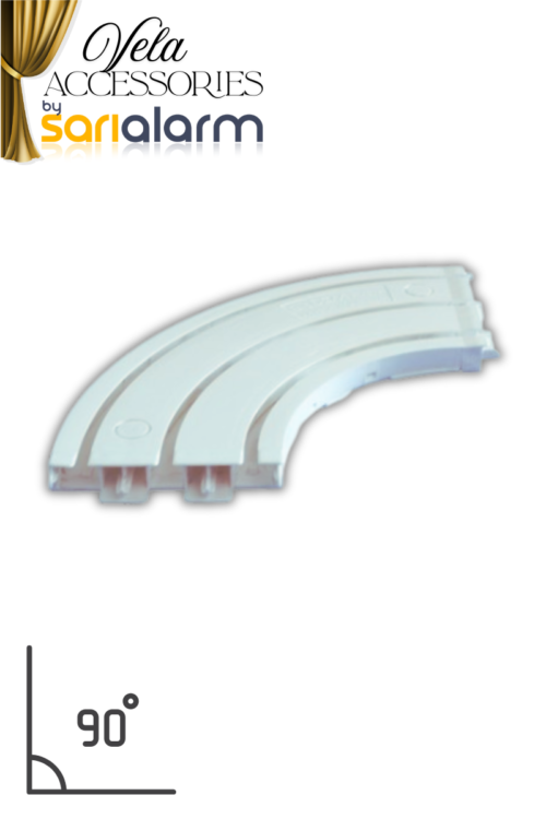 Alternative view of 3 Raylı Korniş Tam Dönüş 90°