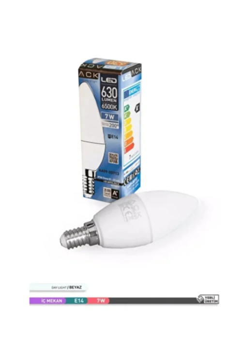 Ack 7w Beyaz Işık E14 Duy