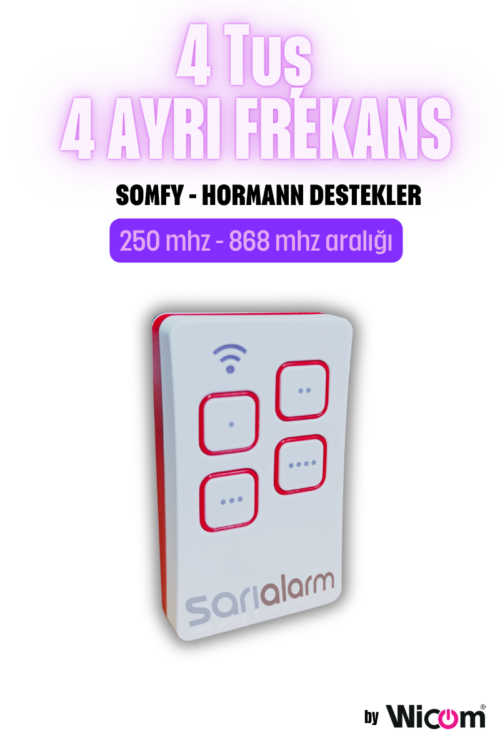 Alternative view of Uk-PR Çoklu Frekans Akıllı Kumanda 250- 868 mhz