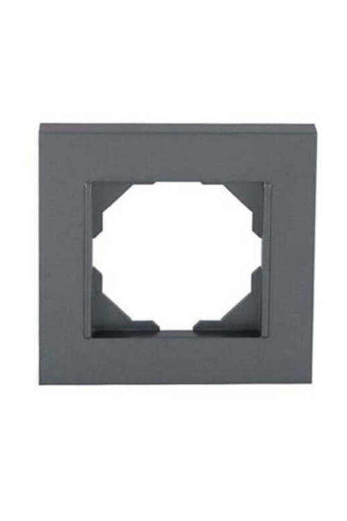 Netelsan Tekli Çerçeve Antrasit Gri