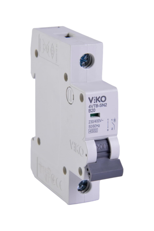 Viko 4VTB-1B25 Otomatik Sigorta 4,5kA B Tipi 1 Kutup 25A