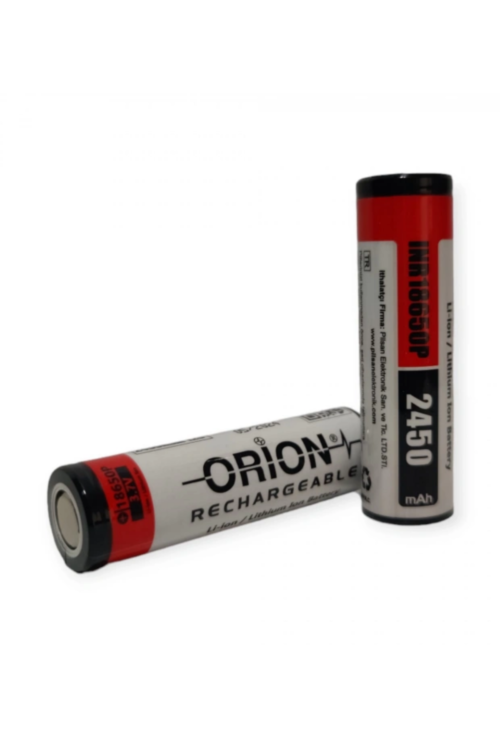Alternative view of Orion 18650p 3.7v 2450mah 12c Şarj Edilebilir Li-ion Pil