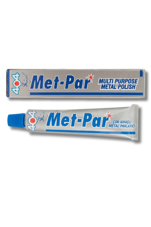 404 Met-Par Metal ve Yüzey Parlatıcı Pasta 50gr | Altın, Gümüş, Kromaj Parlatma
