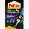 Pattex Ultra Jel Süper Japon Yapıştırıcı, 3 gr, Esnek ve Güçlü Yapışma, Çok Amaçlı