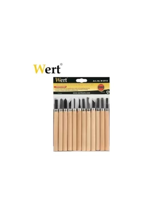 Wert 2512 Ahşap Mini Oyma Seti