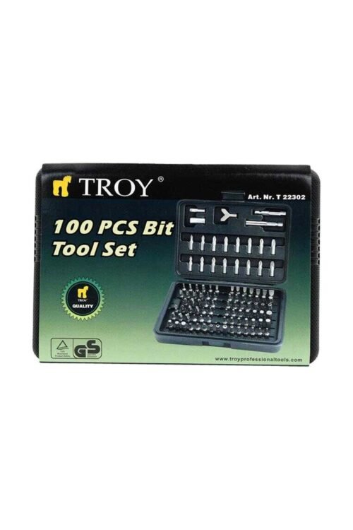 Troy 22302 Bits Uç Seti 100 Parça