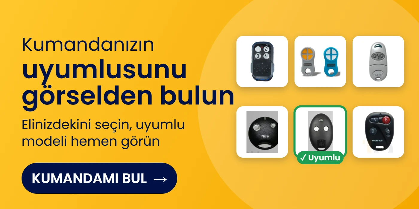 Kumandamı Bul: kumandanızın uyumlusunu görselden bulun